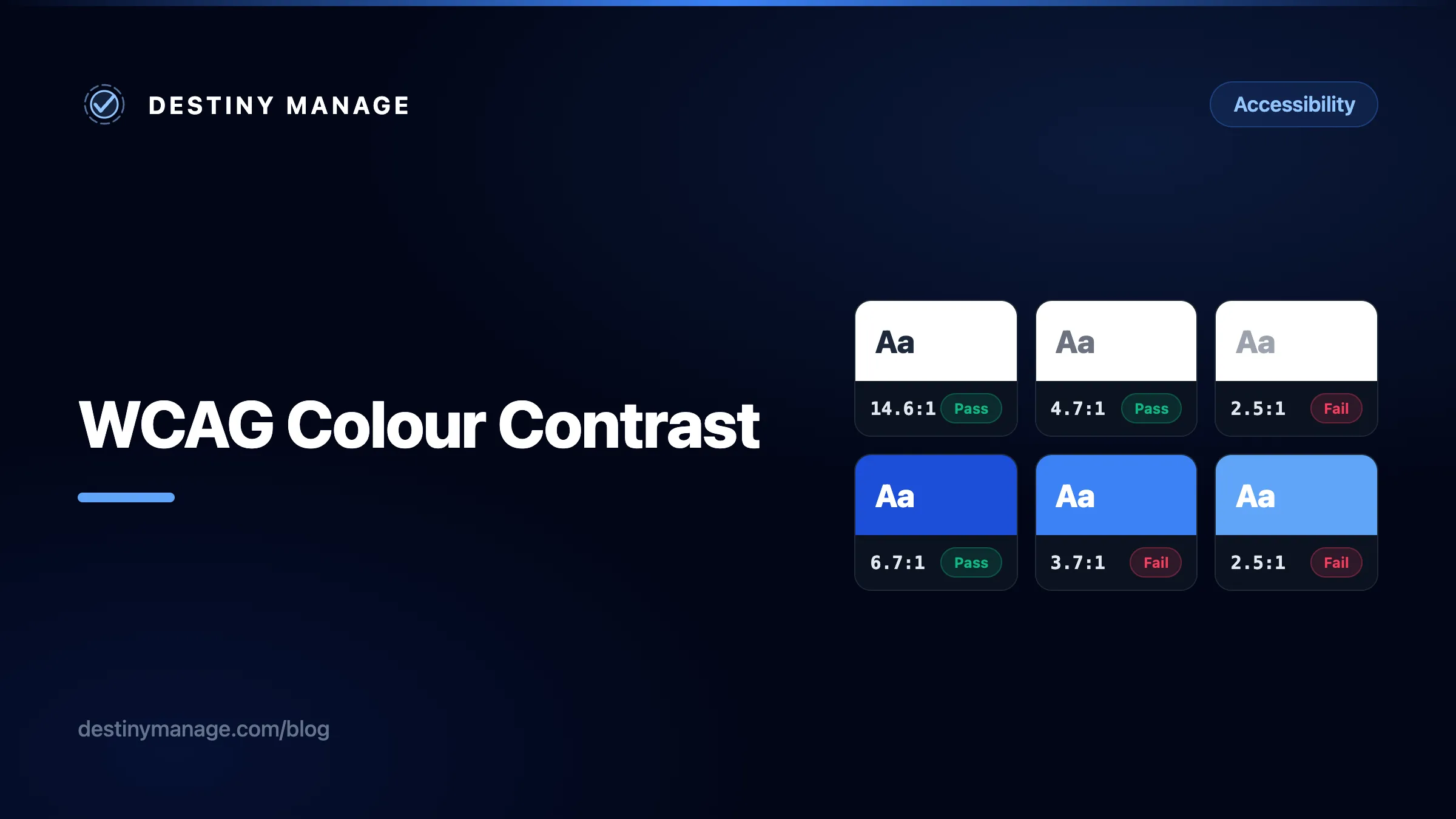 Thumbnail for WCAG Colour Contrast: What It Covers and Where Teams Get It Wrong