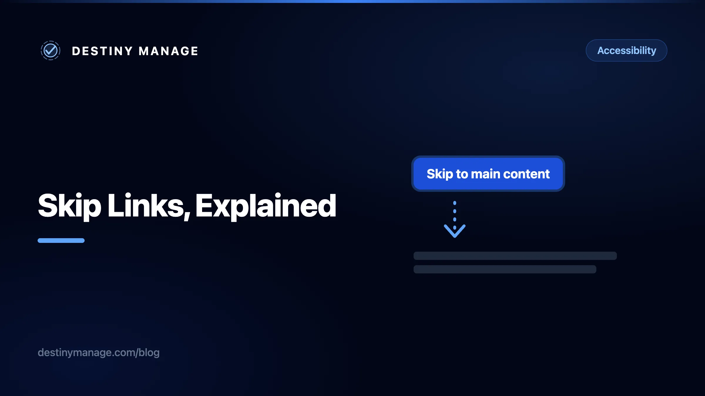 Thumbnail for Skip Links: What They Are, Why They Matter, and How to Add One