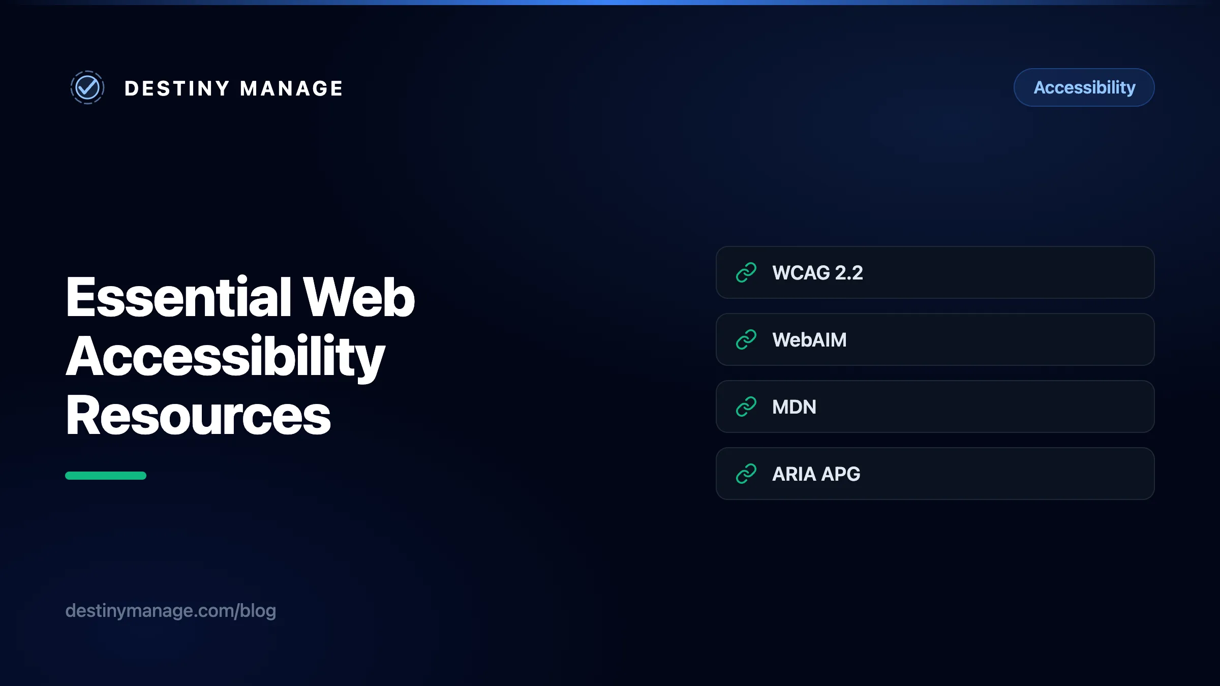 Thumbnail for Essential Web Accessibility Resources